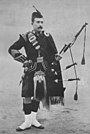 A pipe sergeant of the Argyll and Sutherland Highlanders