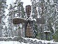 A windmill at Konnevesi Museum