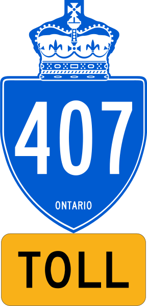 File:Ontario 407 Toll.svg