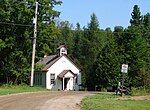 Old school house in Ormsby