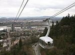 A car of the Portland Aerial Tram