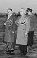 Image 34President Carlos Prío Socarrás (left), with US president Harry S. Truman in Washington, D.C. in 1948 (from History of Cuba)