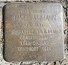 Stolperstein für Jakob Ammann