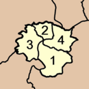 Map of subdistricts