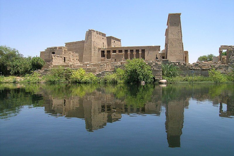 File:The-Temple-of-Philae-on-Agilika-Island.jpg