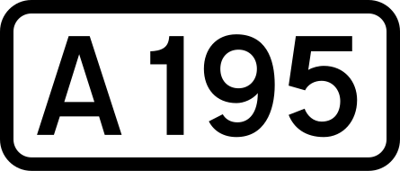 File:UK road A195.svg