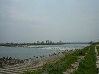 Agano River in Kōnan-ku, Niigata, 5/5/2007