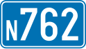 National Route 762 shield}}