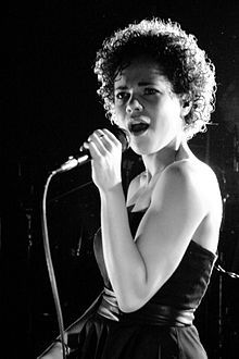 Beate Baumgartner performing in 2009