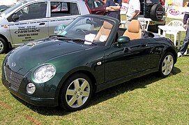 Daihatsu Copen c. 2001, a retractable hardtop in the Japanese Kei class