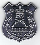 Badge of the Military Police of Rio de Janeiro State