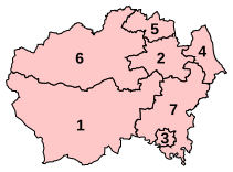 Parliamentary constituencies in Durham (2010-2024)