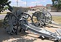 Left side of FK 16 Na at U.S. Army Field Artillery Museum, Ft. Sill, OK.