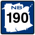 Route 190 marker