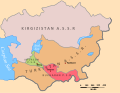 Soviet Central Asia in 1922 AD.