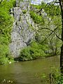 Rocks at the Ourthe near Sy