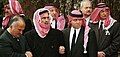 Hindawi At King Hussein's funeral on 8 February 1999