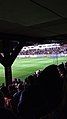 View of the Railway End from Princess Street Terrace