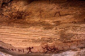 Rock paintings of Iheren: Camel period, the final period of rock art in the Sahara. with inscriptions in Tifinagh