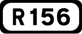 R156 road shield}}