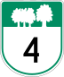 Route 4 marker