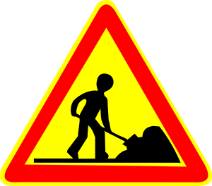 File:Panneau travaux.svg