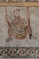 Fresco of St Proculus on a swing, 7th century, South Tyrol