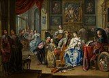 Johann Georg Platzer: Das Konzert. Now in National Museum in Warsaw.