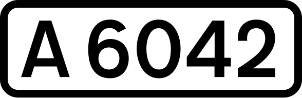 File:UK road A6042.svg