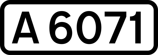 File:UK road A6071.svg