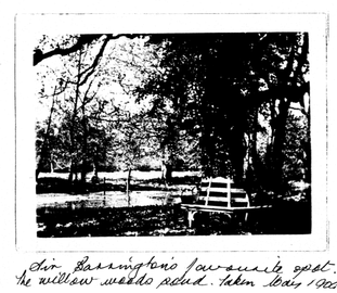 Gardens at Swainston 1909