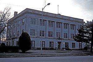 Alfalfa County Courthouse in Cherokee in 2007