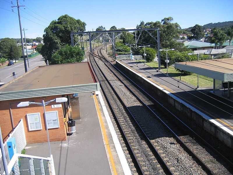 File:AdamstownStationFromBridge.JPG