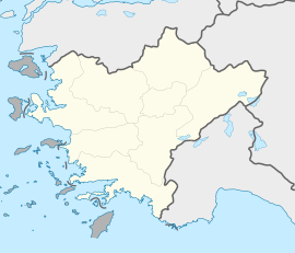 Kuruca is located in Turkey Aegean