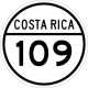 National Secondary Route 109 shield}}