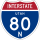 Interstate 80N marker