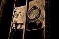 Rusted out lock of a gate in Intramuros