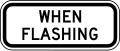 S4-4P When flashing (plaque)