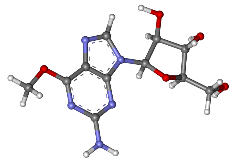 File:Nelarabine ball-and-stick.png