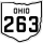 State Route 263 marker