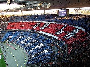 OM-PSG en finale de la coupe de la France en 2006.