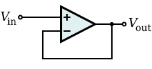 File:Op-Amp Unity-Gain Buffer.svg