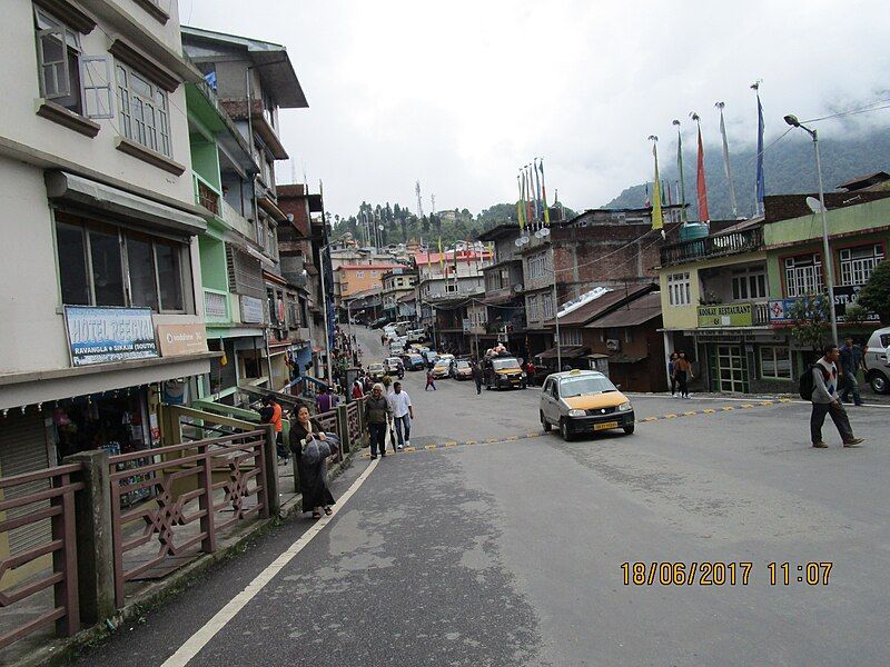 File:Ravangla street.jpg