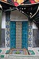 The mihrab of the attached mosque