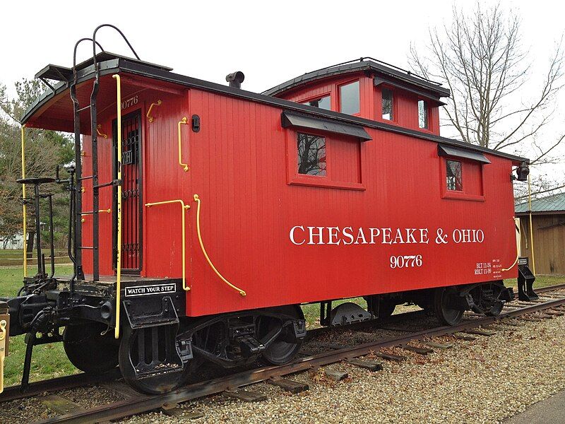 File:C&O caboose 90776.jpg