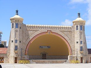 Daytona Beach Bandshell - venue for concerts and other events