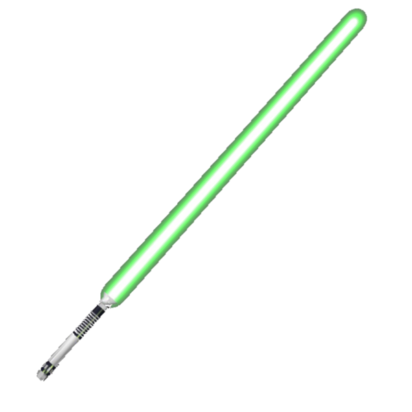 File:Green lightsaber transparent.png