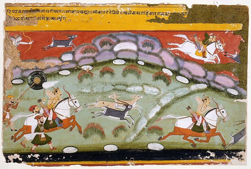 File:King Parikshit Hunting.jpg