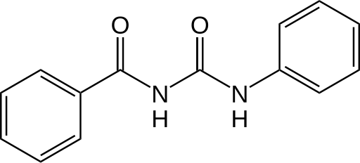 File:N-Benzoyl-N'-phenylurea.svg