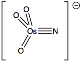 [OsNO3]−, isoelectronic with osmium tetroxide.